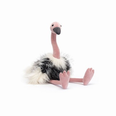 Jellycat Ramonda Ostrich Birds Australia | 427158UYR